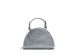 Chrome Silver Mini Jenna Taco Bag