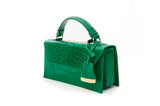 Mini Forest Green Cynthia clutch