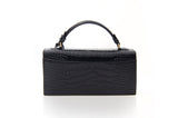Mini Black Cynthia clutch