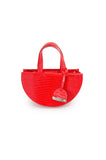 Hot Red Half Moon Reina Bag