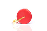 Coral Red Ayla Full Moon Bag