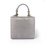 Gray Charlotte box bag
