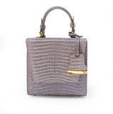 Gray Charlotte box bag