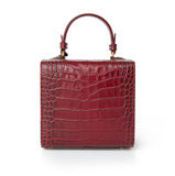 Blood Red Charlotte box bag