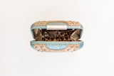 Aqua Gina Clutch