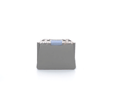 Cream & Grey Jackie O Shoulder Bag
