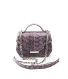 Lavender Water Snake Mini Anabella Tote