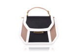 Nude & Black Mini Anabella Tote