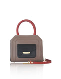 Nude & Black Mini Sharon Tote
