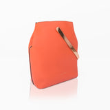 Salmon Orange Carine Tote