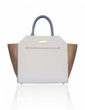 Cream & Sand Medium Sharon Tote