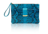 Aqua Blue Karla Pouch