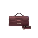 Bordeaux shimmer Lara Clutch