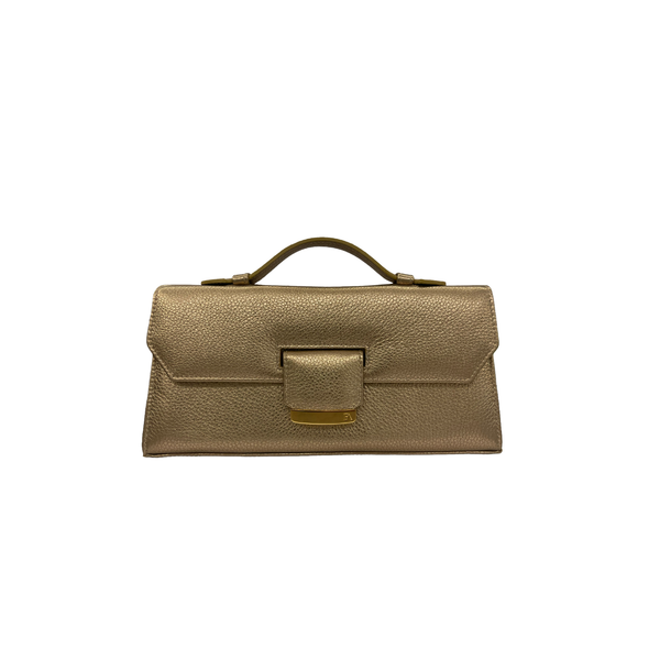 Champagne Gold Lara Clutch
