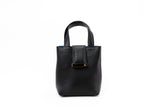 Structured Leather Black Mini Lulwa Bag (Copy)