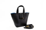 Structured Leather Black Mini Lulwa Bag (Copy)