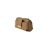 Textured Italian Leather Nude Gigi Pouchette