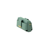 Textured Italian Leather Sage Green Gigi Pouchette