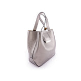 Silver Chrome Medium Lulwa Bag