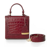 Blood Red Charlotte box bag
