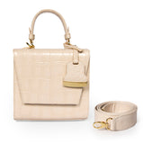 Cream Charlotte box bag