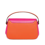 Fuchsia and Orange Mira Shoulder Bag