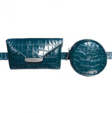 Teal Blue Celina Belt bag