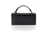 Mini Black Cynthia clutch