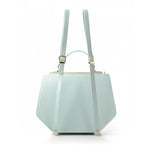 Mint smooth leather Anabella tote with adjustable straps, gold-tone hardware, and a spacious structured design.