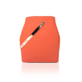 Salmon Orange Carine Tote